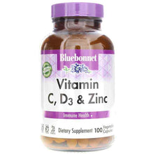 Vitamin C, D3 & Zinc, by Bluebonnet