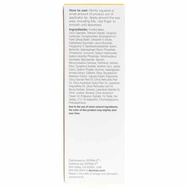 Vitamin C No Dark Circles Perfecting Eye Cream, by Derma E, image #3