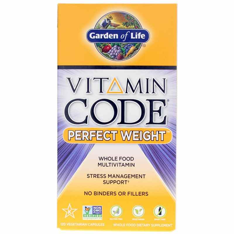 Vitamin Code Perfect Weight Whole Food Multivitamin, 120 Veg Capsules, by Garden of Life