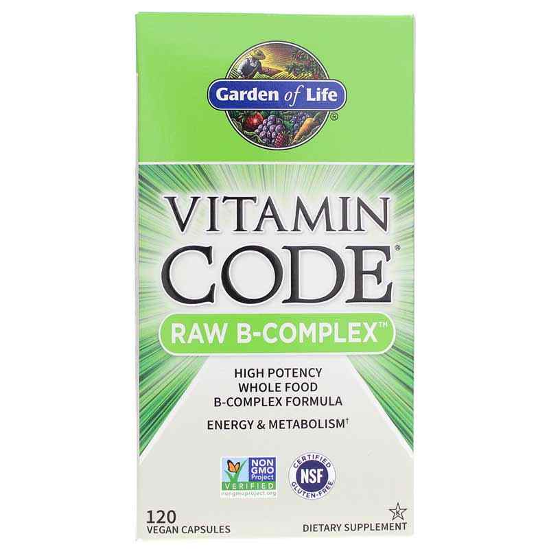 Vitamin Code Raw B-Complex, by Garden of Life
