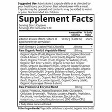 Vitamin Code Raw D3 2000 IU (50 Mcg), 120 Veg Capsules, by Garden of Life, image #2