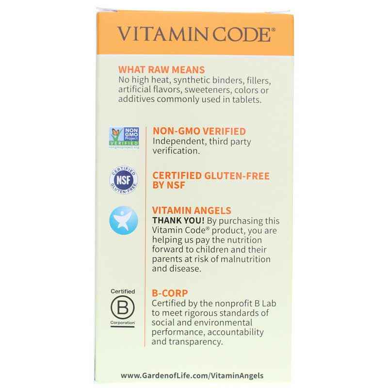Vitamin Code Raw D3 2000 IU (50 Mcg), 120 Veg Capsules, by Garden of Life, image #3