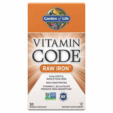 Vitamin Code Raw Iron 22 Mg, by Garden of Life