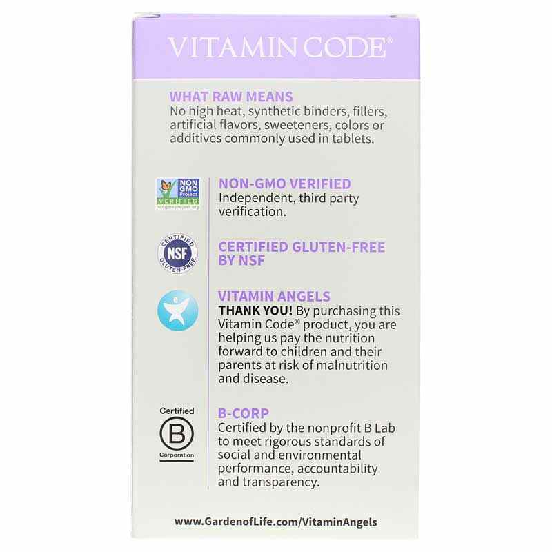 Vitamin Code Raw Prenatal Multivitamin, 180 Veg Capsules, by Garden of Life, image #3