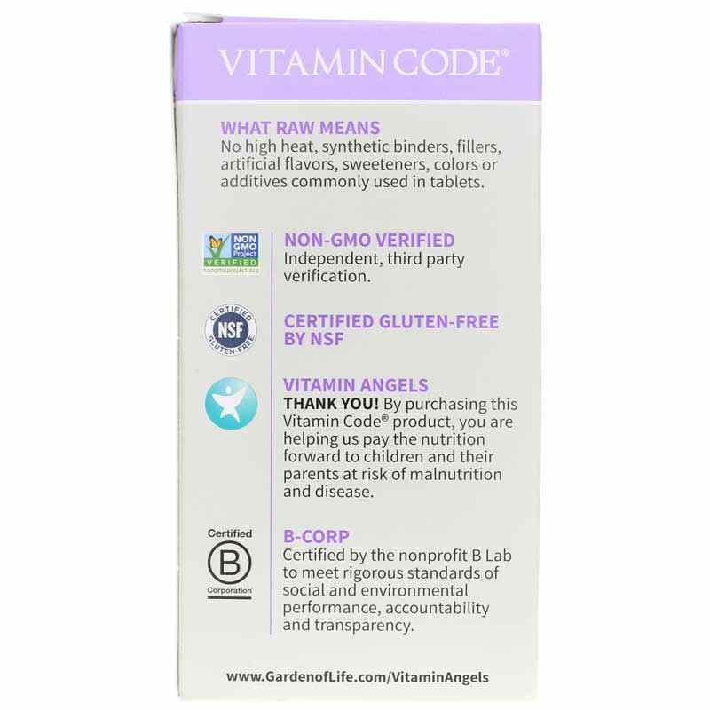 Vitamin Code Raw Prenatal Multivitamin, 90 Veg Capsules, by Garden of Life, image #3