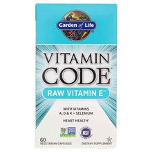 Vitamin Code Raw Vitamin E, by Garden of Life
