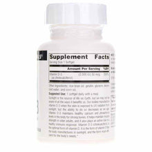 Vitamin D-3 2,000 IU, 100 Softgels, by Source Naturals, image #2