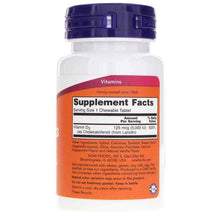 Vitamin D-3 5,000 IU Chewable, by NOW Foods, image #2