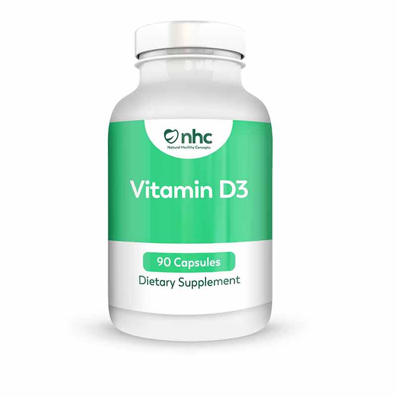 Vitamin d3, 90 Capsules, by Natural Healthy Concepts