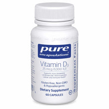 Vitamin D3 (25mcg) 1000 IU, by Pure Encapsulations