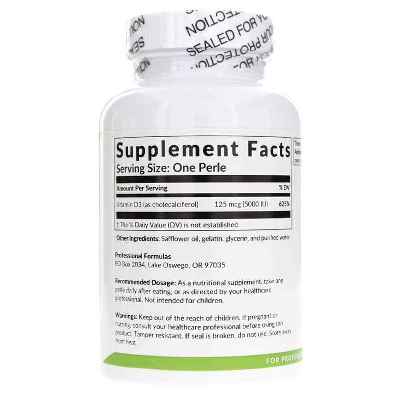 Vitamin D3 5000 IU, by Professional Formulas, image #2