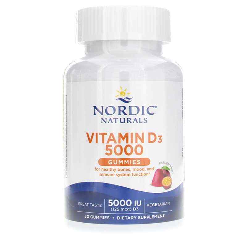 Vitamin D3 5000 Gummies, by Nordic Naturals