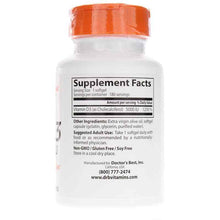 Vitamin D3 5000 IU, 180 Softgels, by Doctors Best, image #2