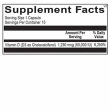 Vitamin D3 50,000 IU, by Ortho Molecular, image #2