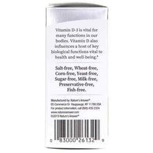 Vitamin D3 Drops, by Natures Answer, image #4