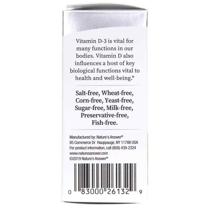 Vitamin D3 Drops, by Natures Answer, image #4