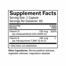 Vitamin D3 + K2, by BrainMD