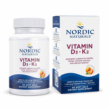 Vitamin D3 + K2, 60 Softgels, by Nordic Naturals, image #3