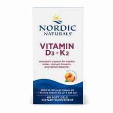 Vitamin D3 + K2, by Nordic Naturals