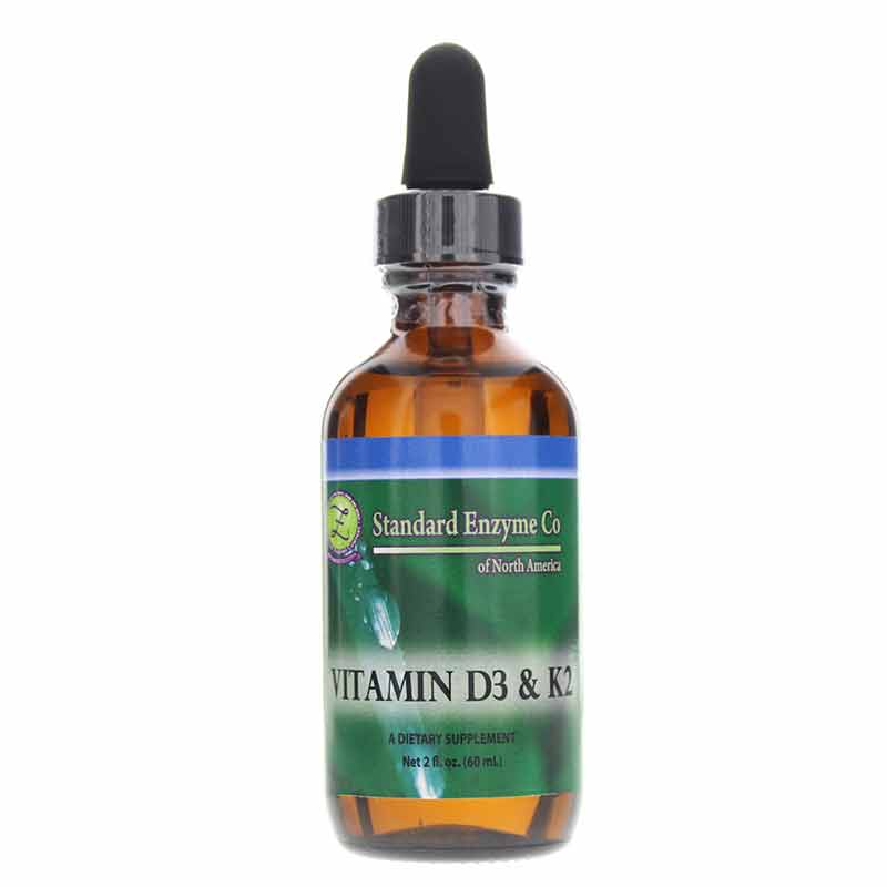 Vitamin D3 & K2, by Standard Enzyme Company
