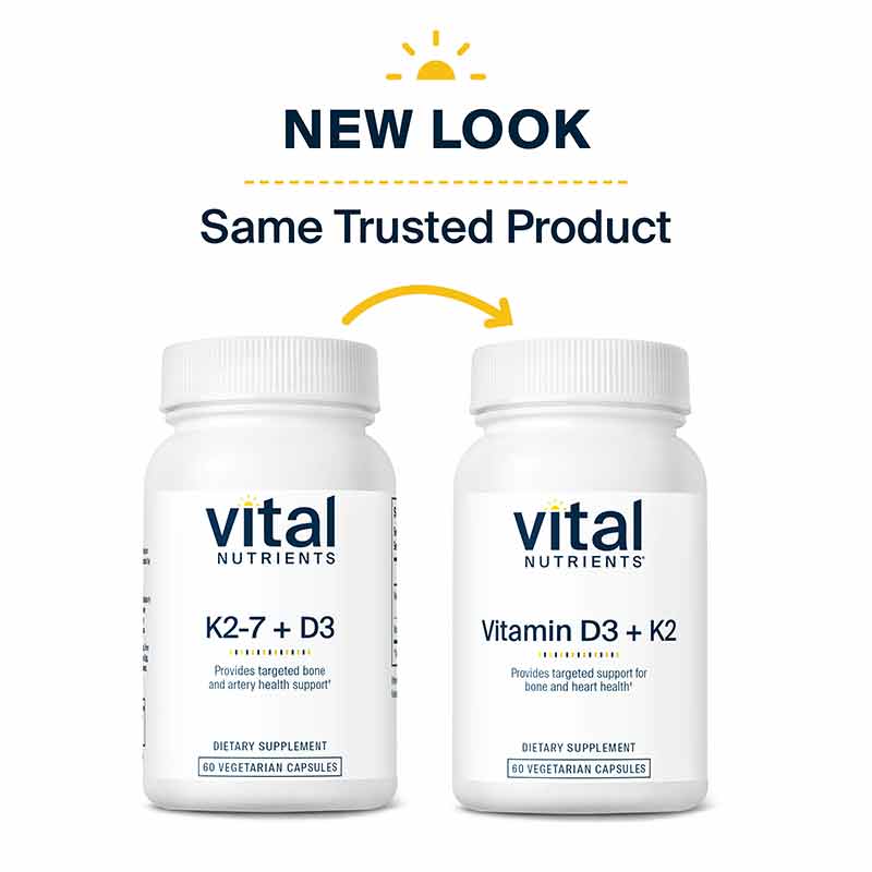 Vitamin D3 + K2, by Vital Nutrients, image #3