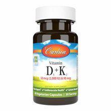 Vitamin D3 + K2, by Carlson Labs