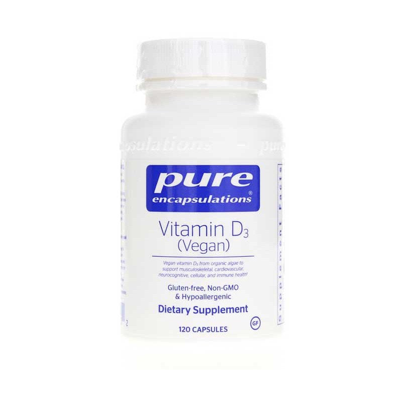 Vitamin D3 (Vegan) 50 Mcg, by Pure Encapsulations