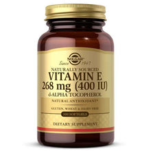 Vitamin E 268 Mg (400 IU) d-Alpha, 100 Softgels, by Solgar