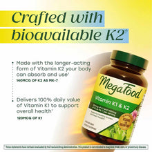 Vitamin K1 & K2 Capsules, by Megafood