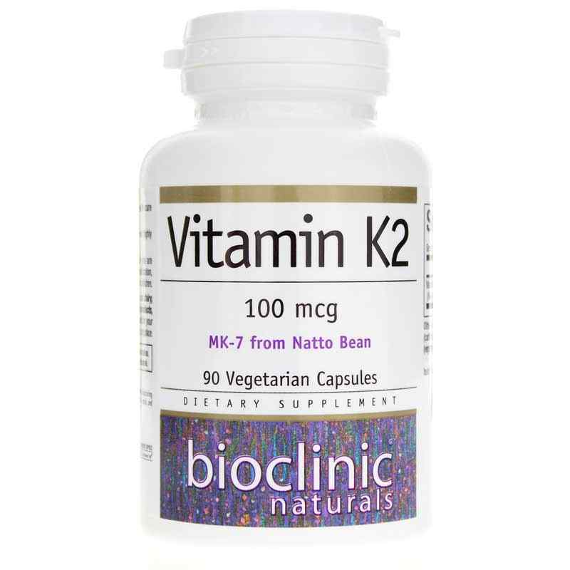 Vitamin K2 100 Mcg, by Bioclinic Naturals