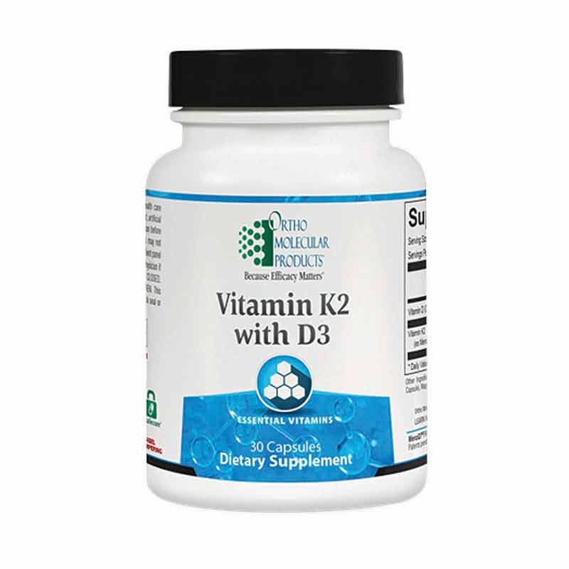 Vitamin K2 with D3, by Ortho Molecular