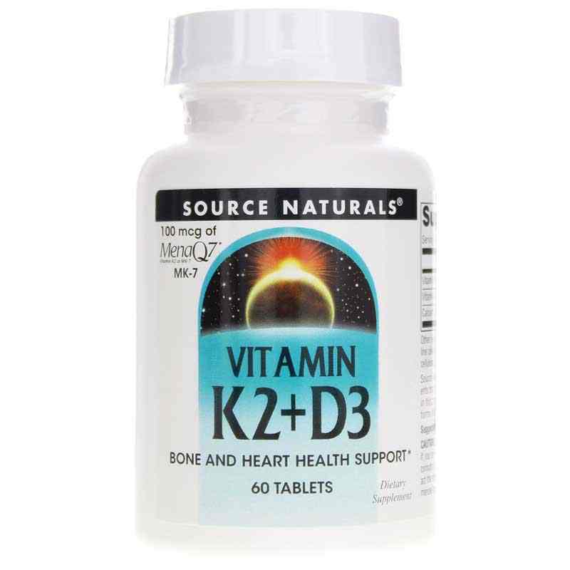 Vitamin K2 + D3, by Source Naturals