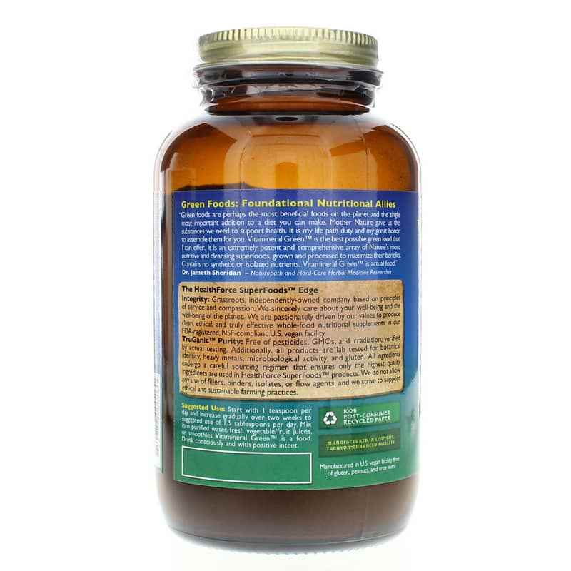 Vitamineral Green, 5.3 Oz, by Healthforce Superfoods, image #3