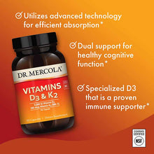 Vitamins D3 and K2, 90 Capsules, by Dr. Mercola, image #4