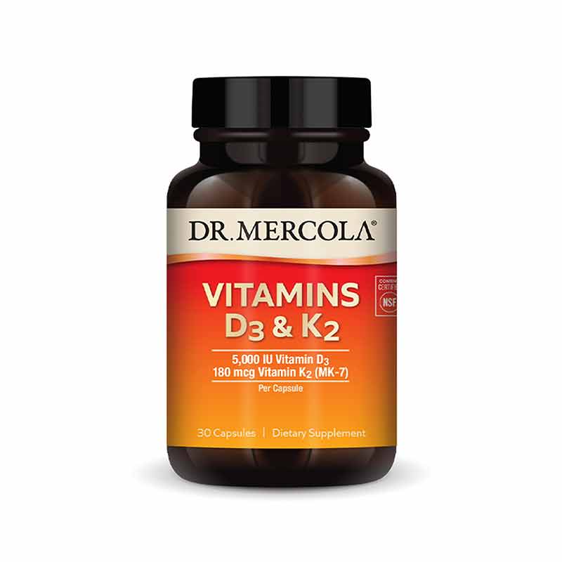 Vitamins D3 and K2, by Dr. Mercola