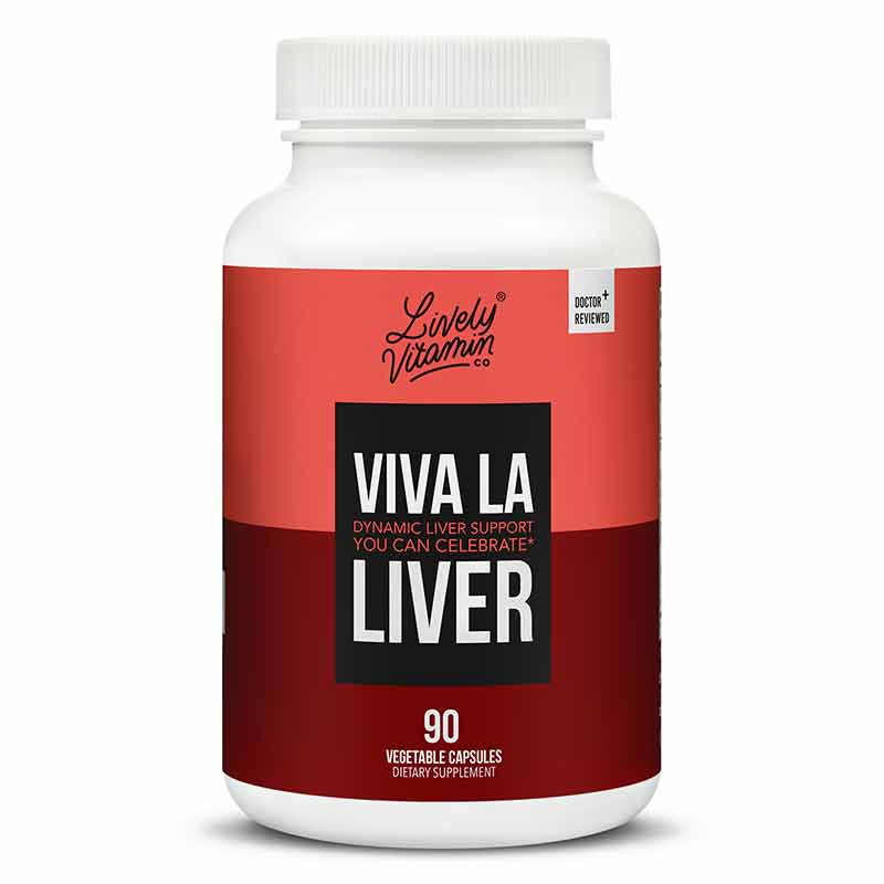 Viva La Liver, 90 Capsules, by Lively Vitamin Co
