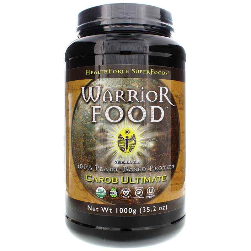 Warrior Food Protein, Carob Ultimate, by Healthforce Superfoods