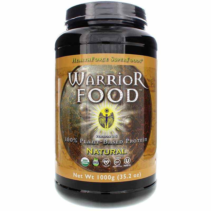 Warrior Food Protein, Natural, by Healthforce Superfoods