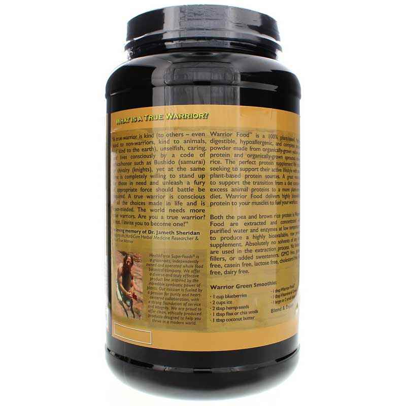 Warrior Food Protein, Natural, by Healthforce Superfoods, image #3