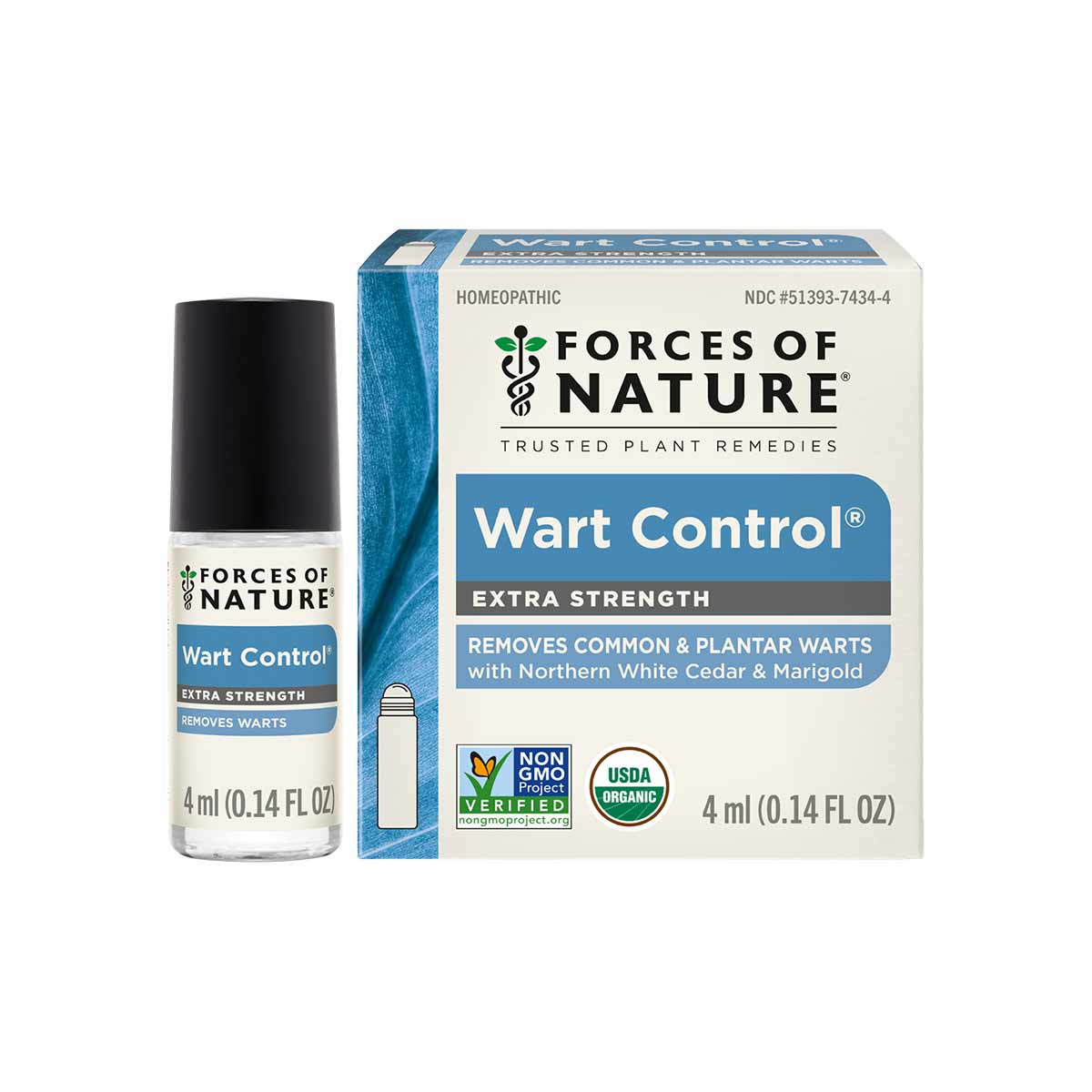Wart Control Extra Strength, .14 Oz, by Forces Of Nature