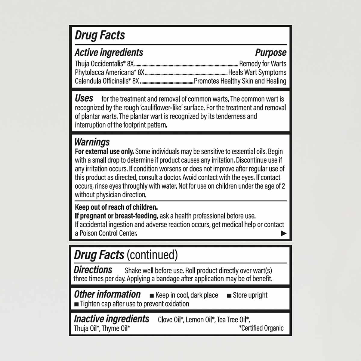 Wart Control Extra Strength, .14 Oz, by Forces Of Nature