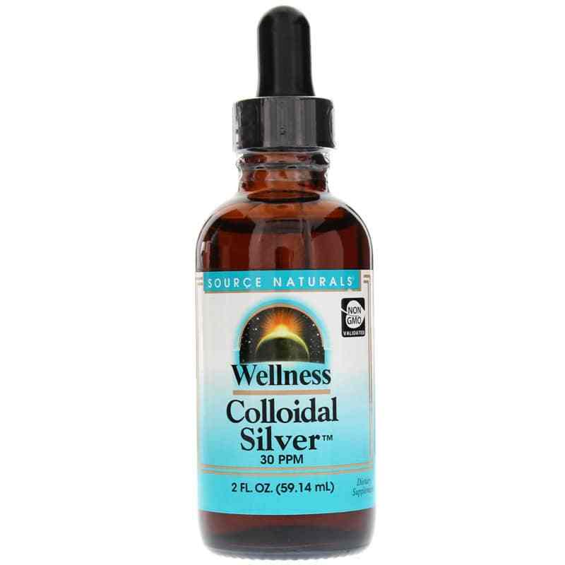 Wellness Colloidal Silver 30 PPM, by Source Naturals