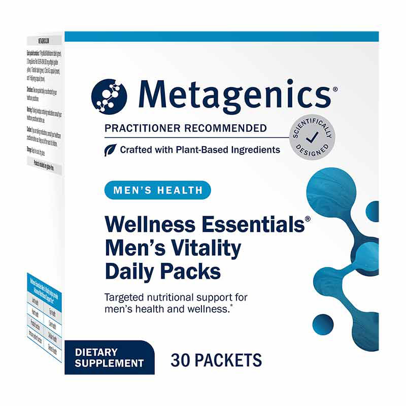 Wellness Essentials Men's Vitality Daily Packs, Metagenics ...