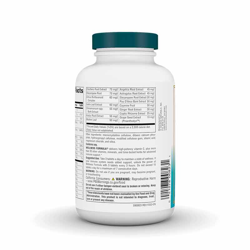 Wellness Formula Tablets, 180 Tablets, by Source Naturals, image #3