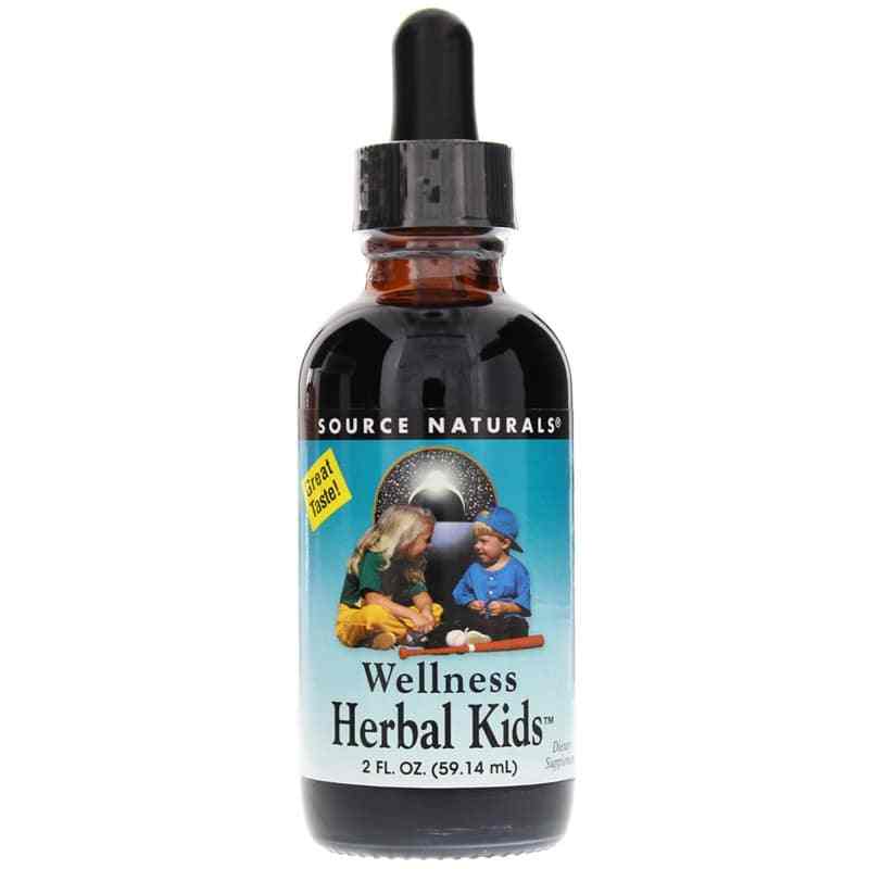 Wellness Herbal Kids Liquid, 2 Oz, by Source Naturals