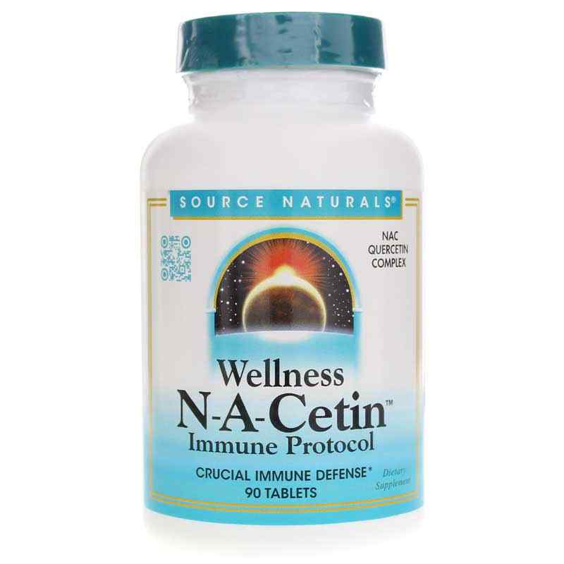 Wellness N-A-Cetin Immune Protocol, 90 Tablets, by Source Naturals