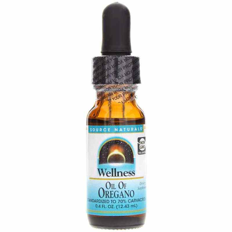 Wellness Oil of Oregano Liquid, .4 Oz, by Source Naturals