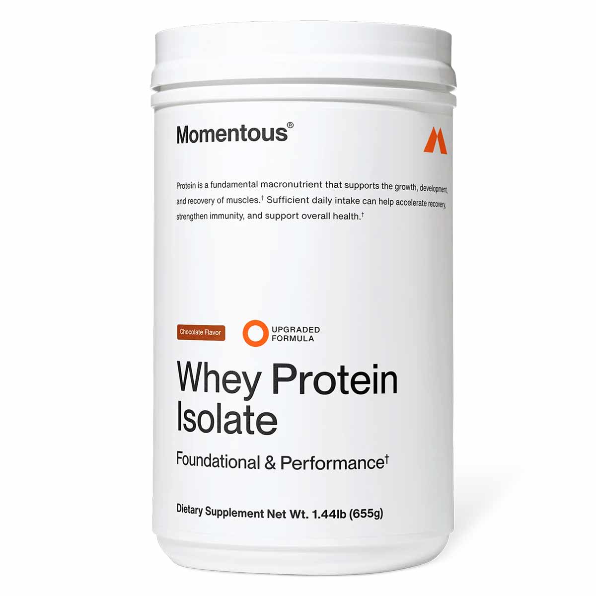 Whey Protein Isolate, by Momentous