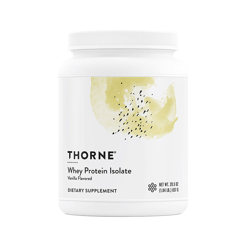 Whey Protein Isolate, Vanilla, 28.5 Oz, by Thorne Research