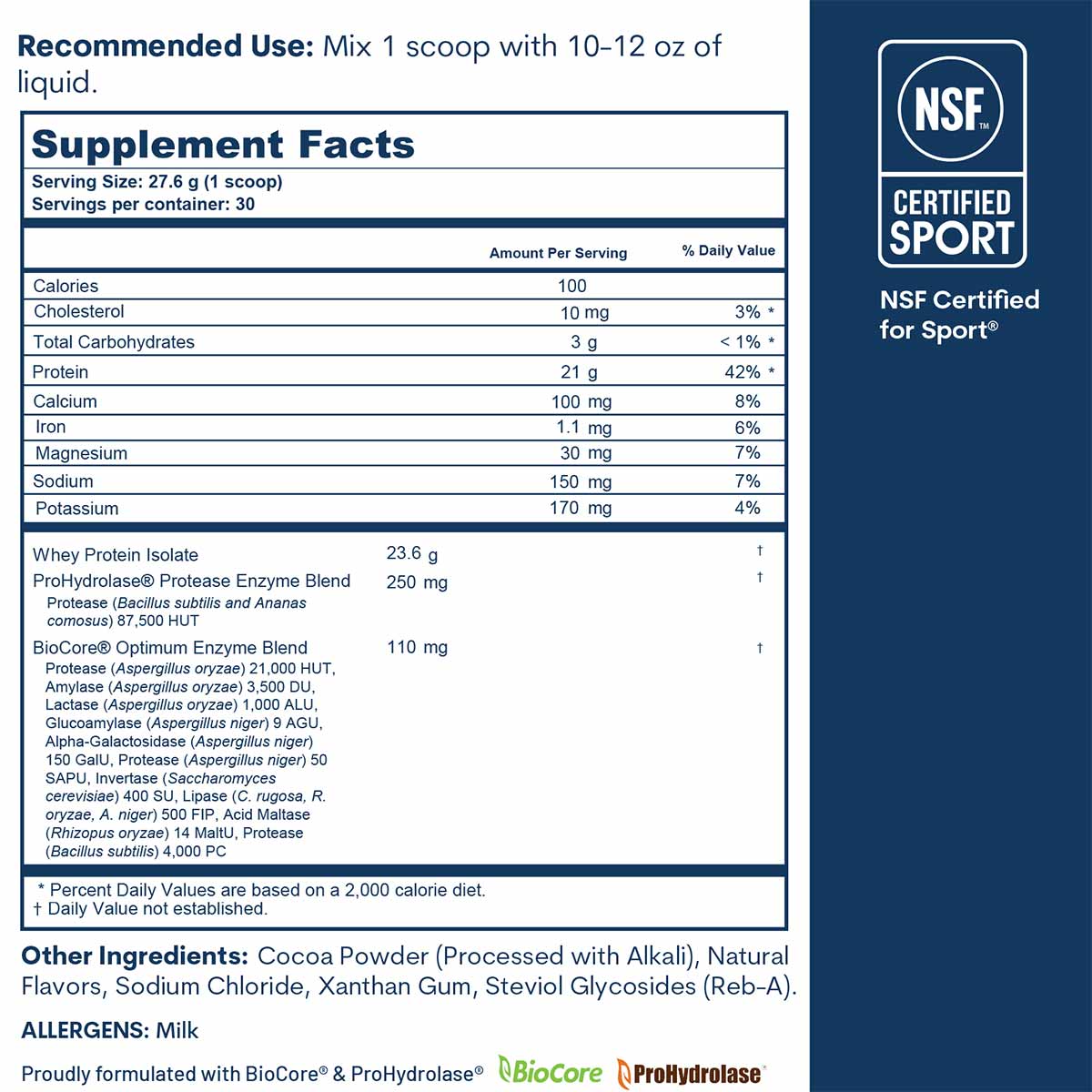 Whey Protein, by Core Med Science